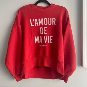 Cinq A Sept L’Amour de Ma Vie Sweater Size XS